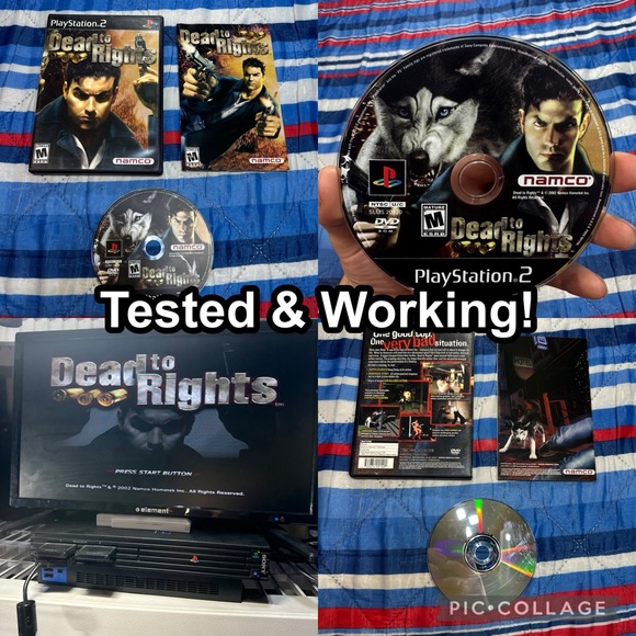 Playstation 2 PS2 - Dead To Rights complet